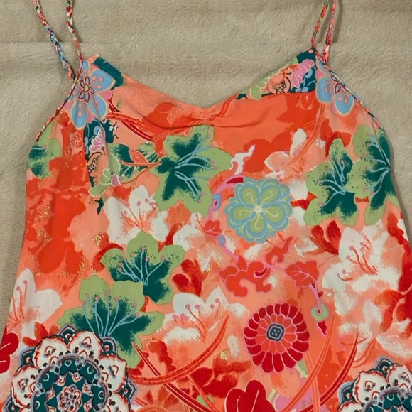 Natori tropical print gown XS - Picture 2 of 5